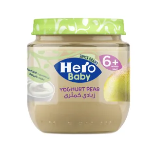 Yoghurt Pear Jar 120gm