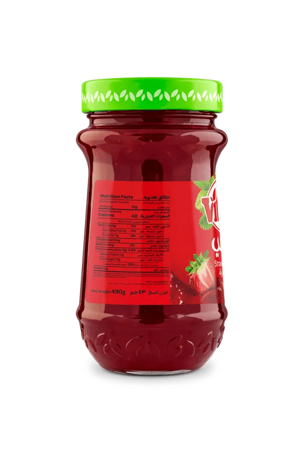 Vitrac Creamy Strawberry Jam - 430 gm