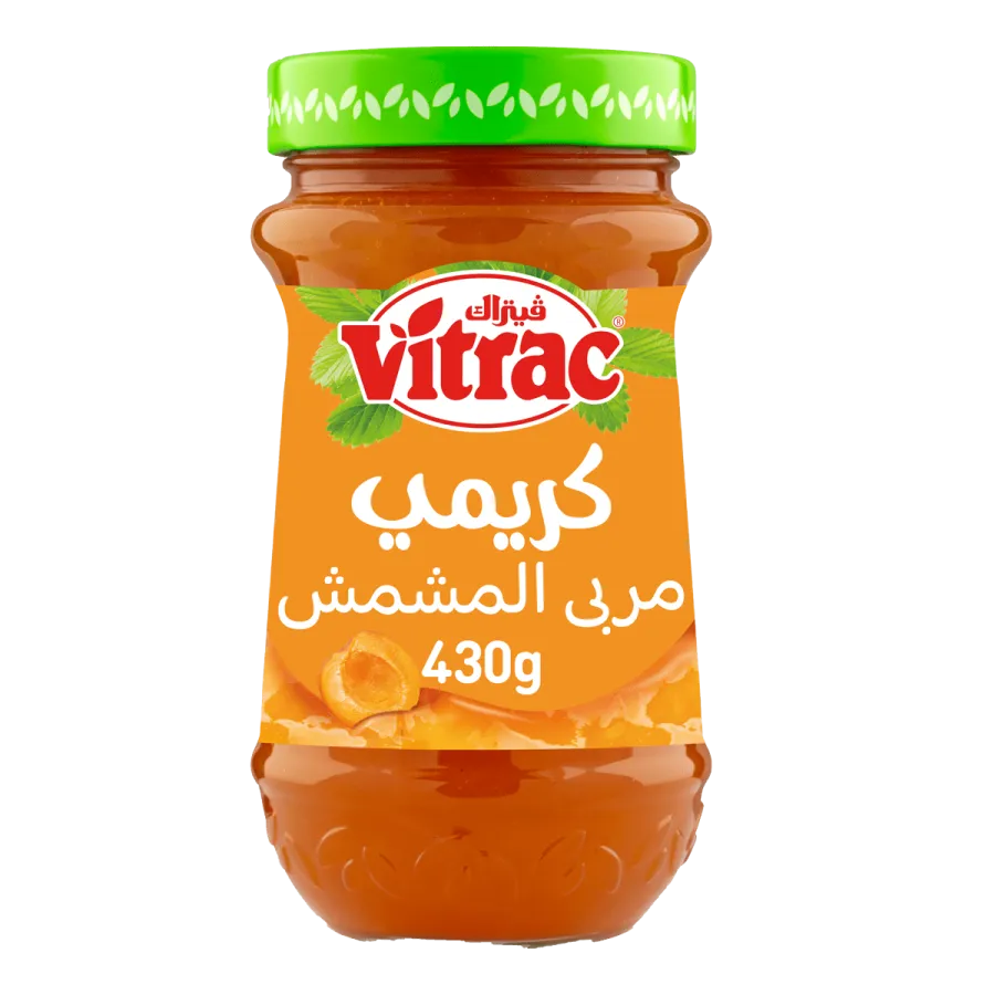 Vitrac Creamy Apricot Jam - 430 gm