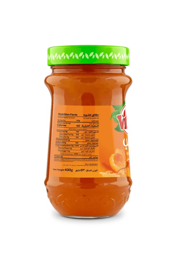 Vitrac Creamy Apricot Jam - 430 gm
