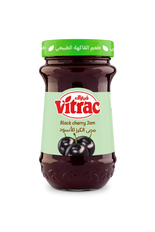 Vitrac Black Cherry Jam - 430 gm