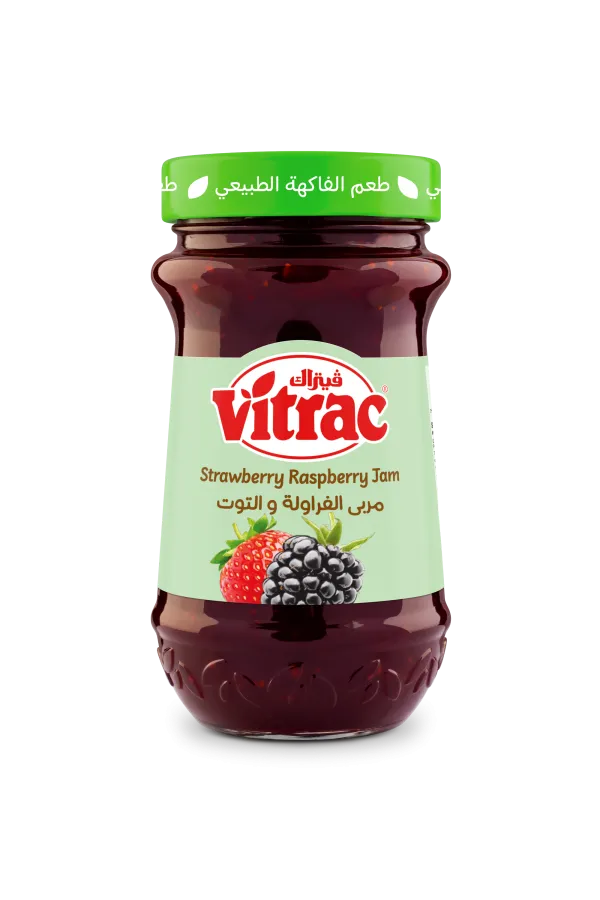 Vitrac Mix Strawberry and Raspberry Jam - 430 gm