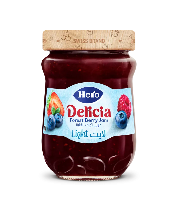 Hero Delicia Forest Berry Jam- Light- 320 gm
