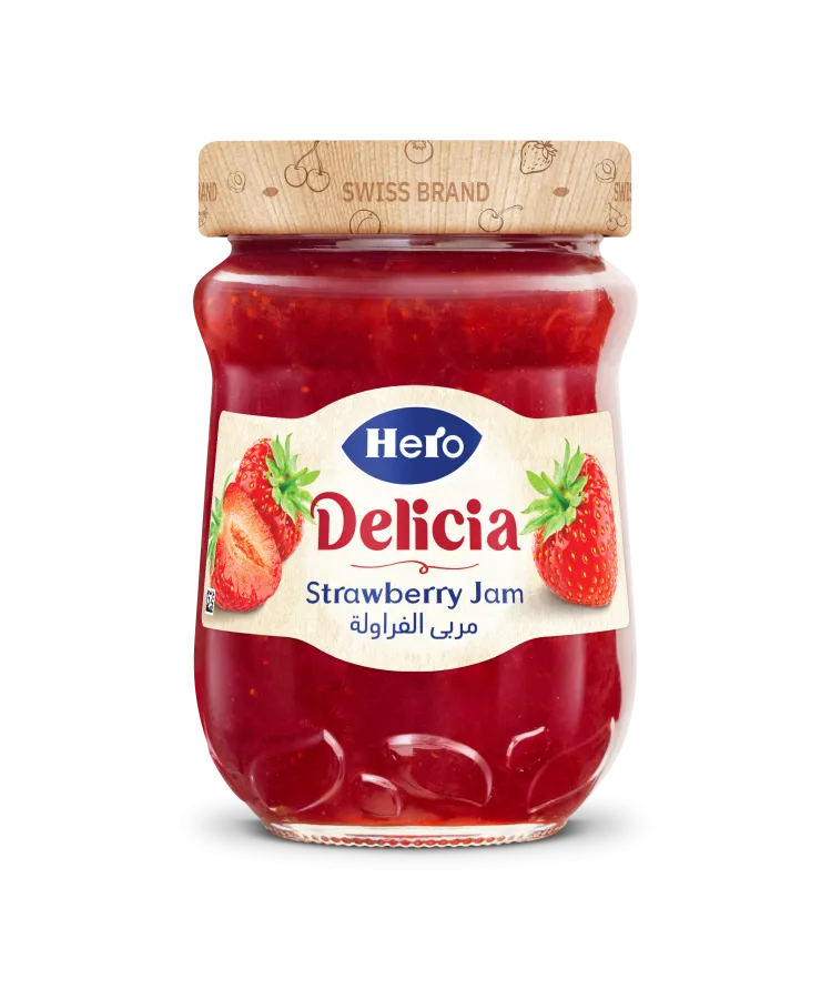 Hero Delicia Strawberry Jam- 350 gm
