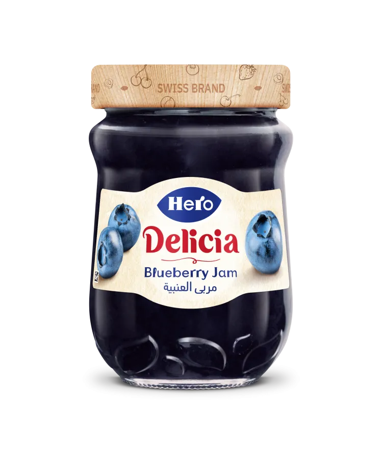 Hero Delicia Blueberry Jam- 350 gm