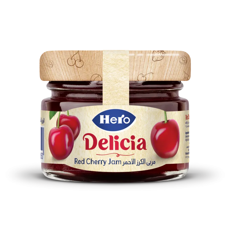 Red Cherry Jam Mini Jar- 28.3 gm