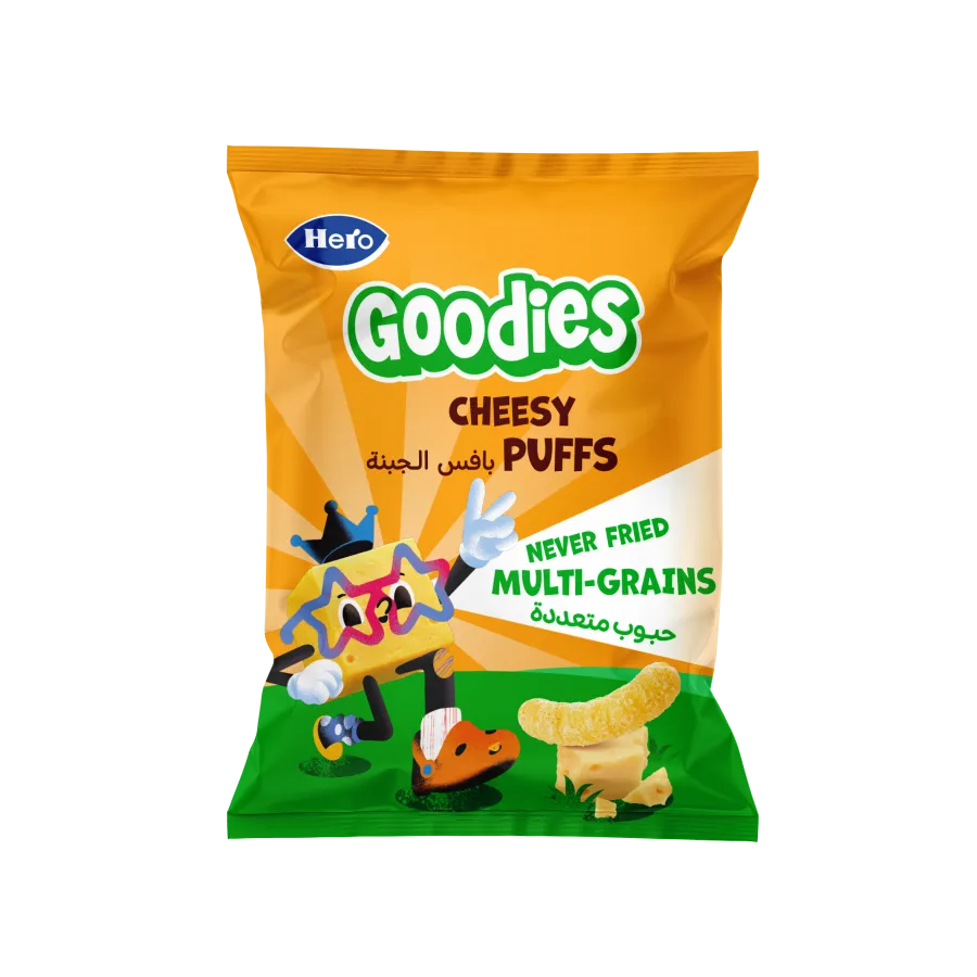 Hero Goodies Cheesy Puffs 30g