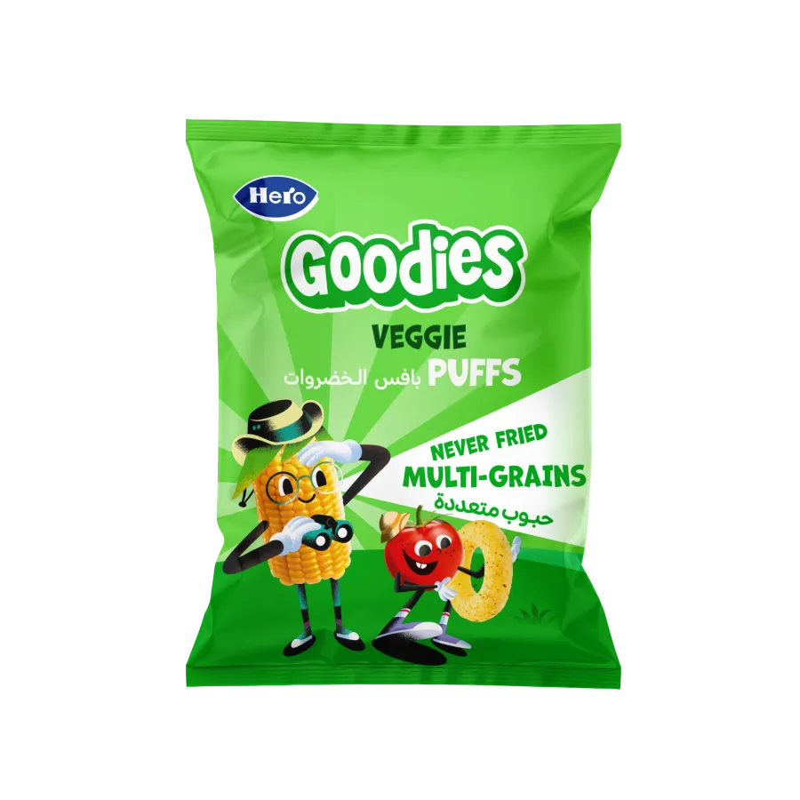 Hero Goodies Veggie Puffs 30g