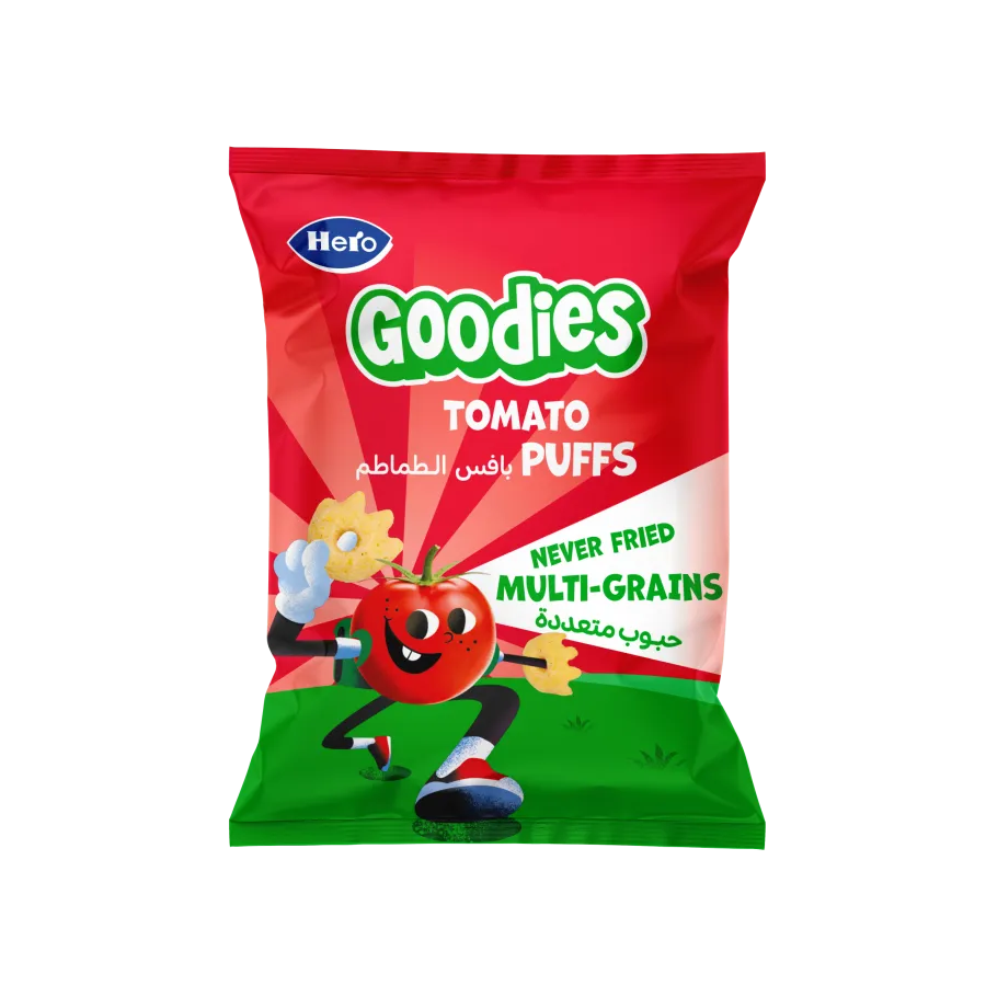 Hero Goodies Tomato Puffs 30g