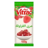 Vitrac strawberry sachet 100gm - 12 sachets