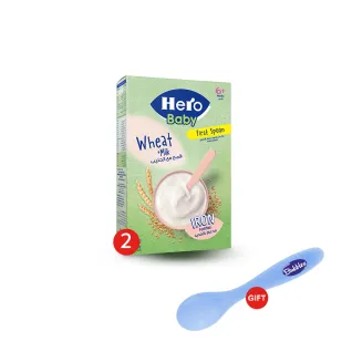 2 Wheat Cereal with Milk 150gm + 1 Free spoon