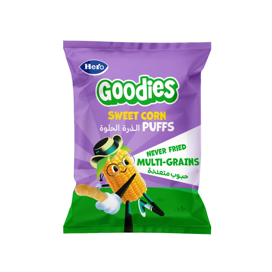 Hero Goodies Sweet Corn Puffs 30g