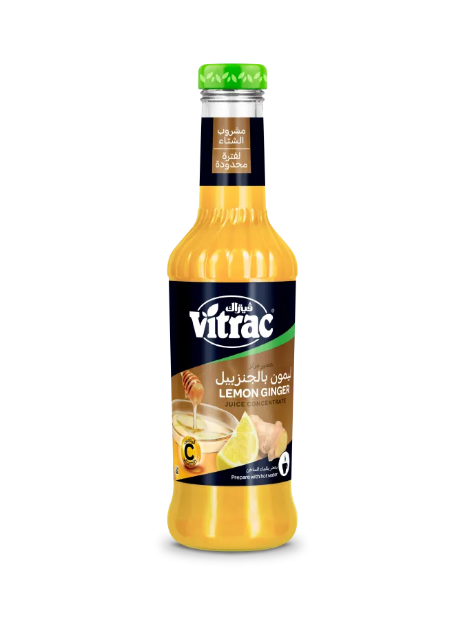 Vitrac Lemon Ginger + Vitamin C Syrup 635 ml
