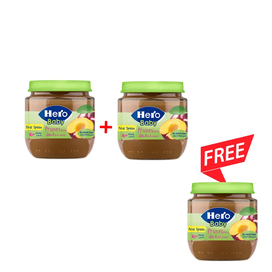 2 Prunes Jar 125gm + 1 FREE Jar